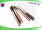 Electrodos del taladro del cobre EDM del tungsteno M8, electrodo del cobre de la forma de Rod para EDM