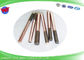 Electrodos del taladro del cobre EDM del tungsteno M8, electrodo del cobre de la forma de Rod para EDM
