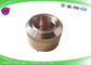 El desgaste de acero de cobre amarillo del alambre EDM de Fanuc del casquillo de la boca de A290-8021-V722 Fanuc parte F206-1