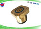 El cuadrado EDM de la polea del cobre del diámetro 40*32 parte la asamblea de polea de la rueda de la guía Ruijun WEDM