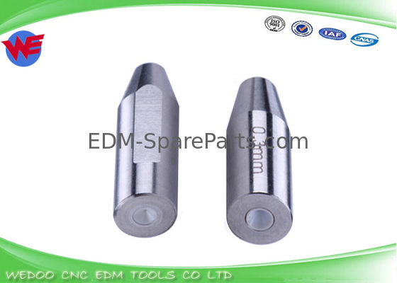 Guía de tubería cerámica CZ140D, guías de electroerosión / piezas de repuesto para máquinas de taladro, 12x35 mm