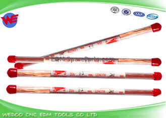 Pequeño tubo de cobre 0,2 x 200 mmL 0,1 x 150mmL del electrodo de la tubería EDM del solo agujero
