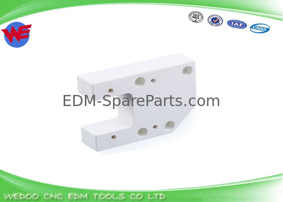 Placa Aislante Cerámica para Mitsubishi EDM M305, Pieza EDM X053C443H01 Blanca