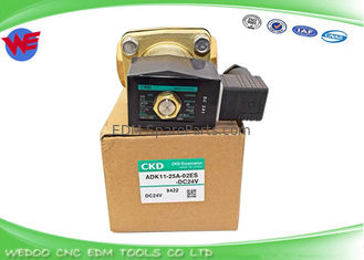 La valva de control del solenoide de CKD ADK11-25A-02ES-DC24V Sodick ADK11-20A-02E-DC24V