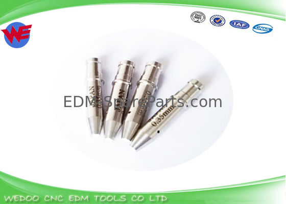 Guías de perforación EDM de 0,2 mm 0,21 mm Z140A, guía de tubo cerámico EDM para máquina de perforación