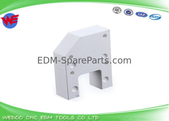 Placa Aislante Cerámica para Mitsubishi EDM M305, Pieza EDM X053C443H01 Blanca