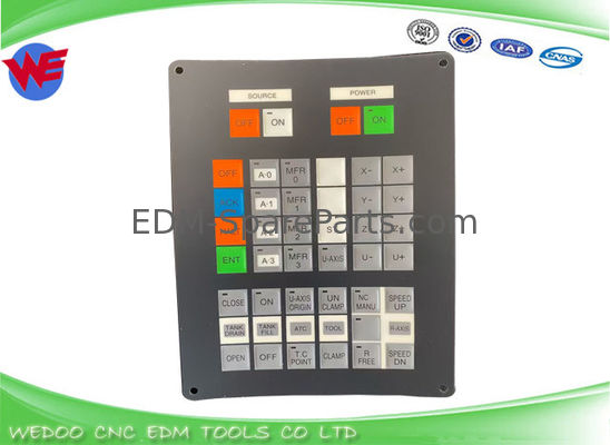 Hoja de portada para el teclado Sodick AQ600 AQ325l AQ327l AQ535l AQ75l0 A320d A280l A320d