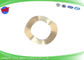 Lavadora material de cobre amarillo 0204581 de la onda de las partes 3081414 de Sodick EDM fácil a la asamblea